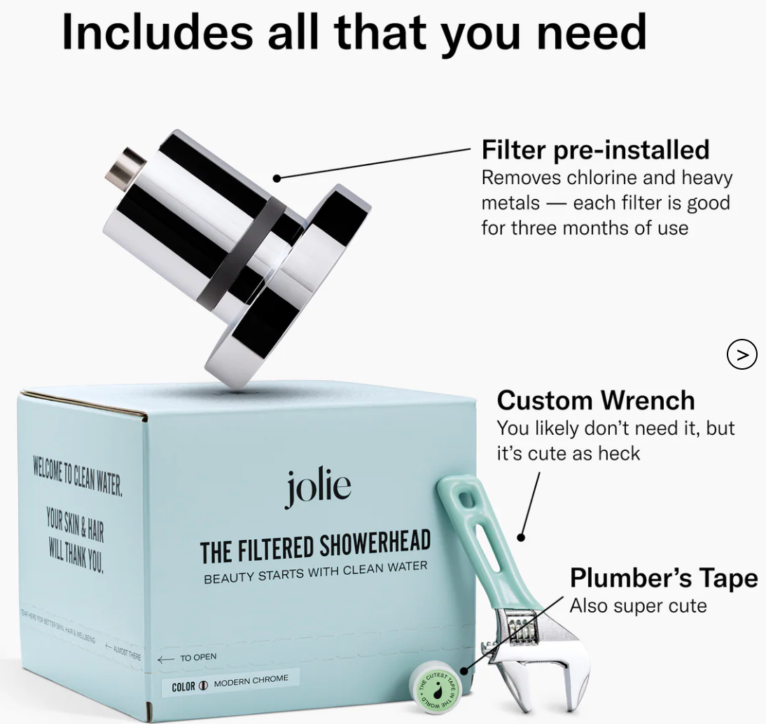 Jolie Filtered Shower-head